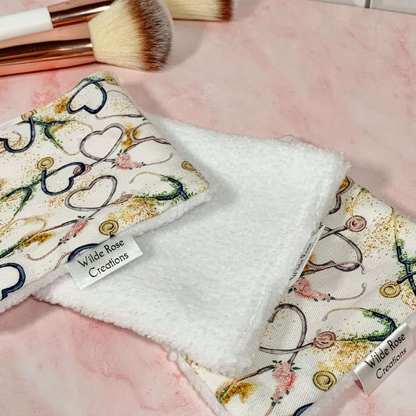 Nurse Stethoscope Makeup Wipes 3pk