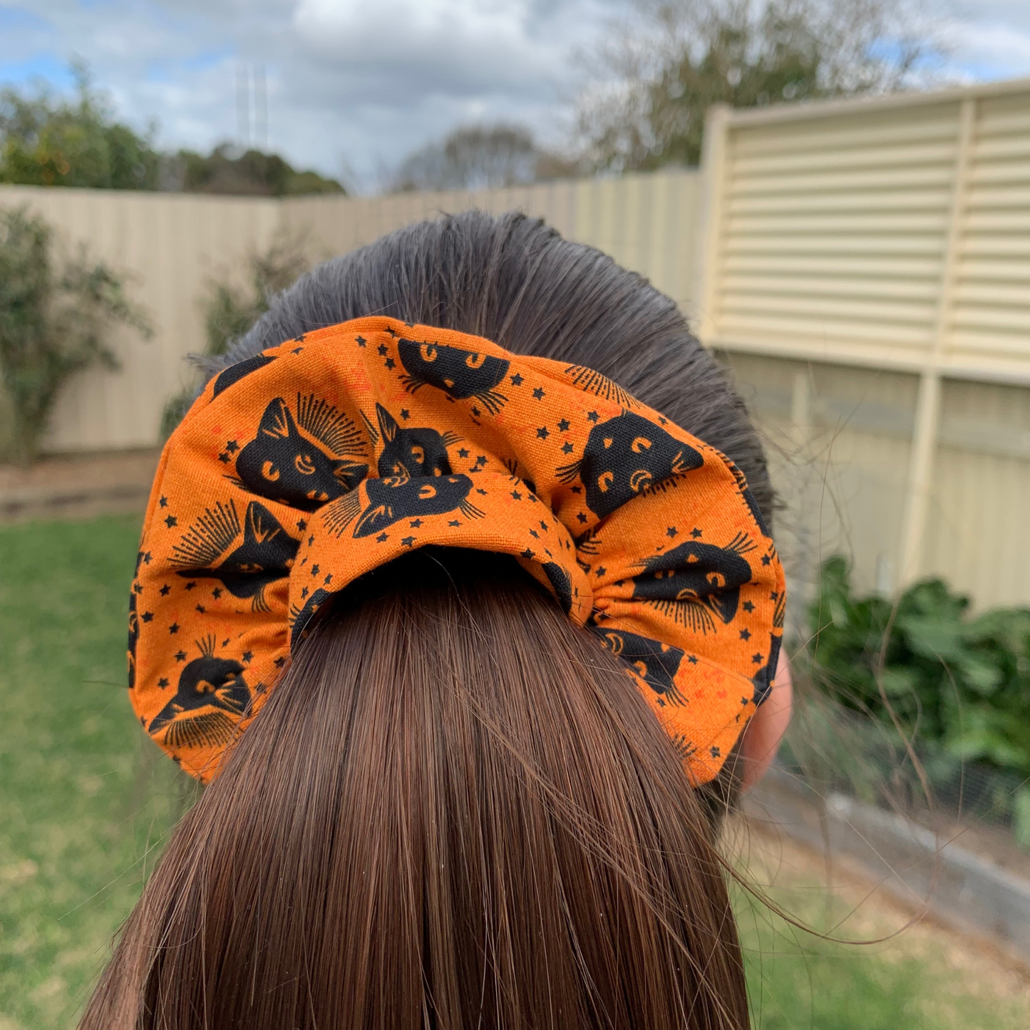 Halloween Cats Scrunchie