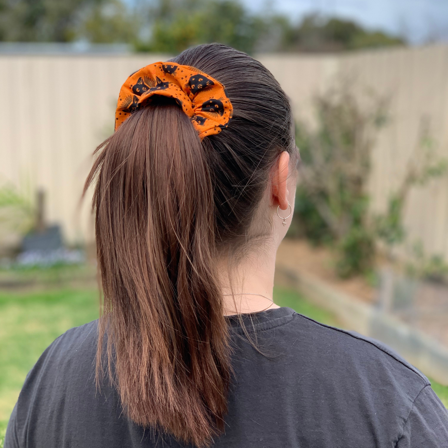 Halloween Cats Scrunchie