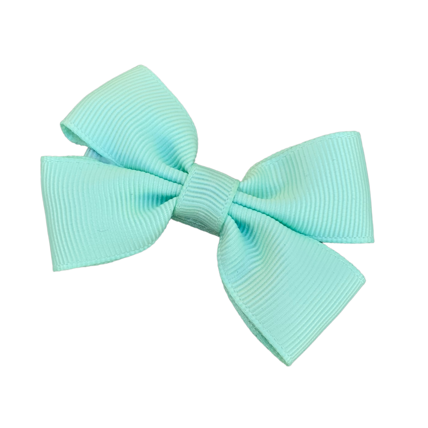 Pastel Green Double Bow Hair Clip