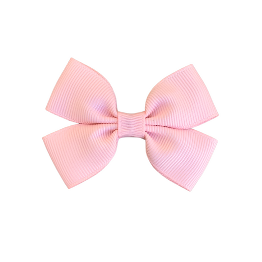 Pastel Pink Double Bow Hair Clip