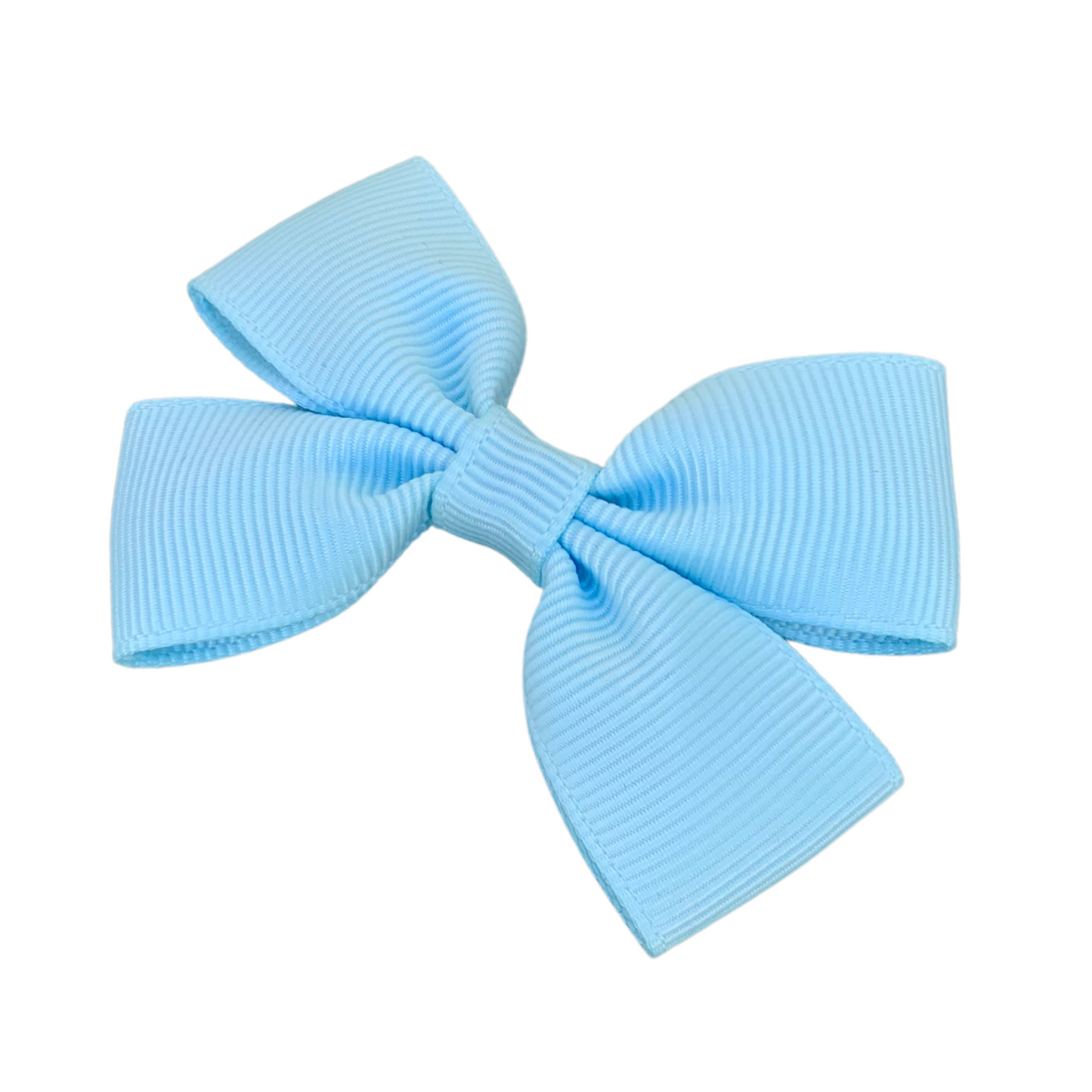 Pastel Blue Double Bow Hair Clip