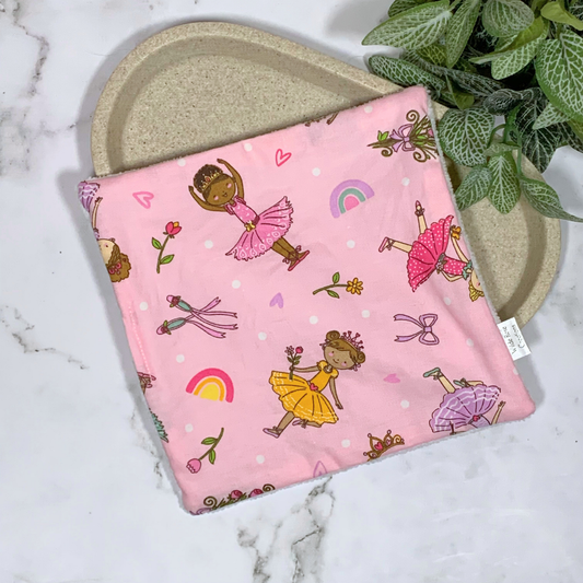 Pink Ballerina Face Washer