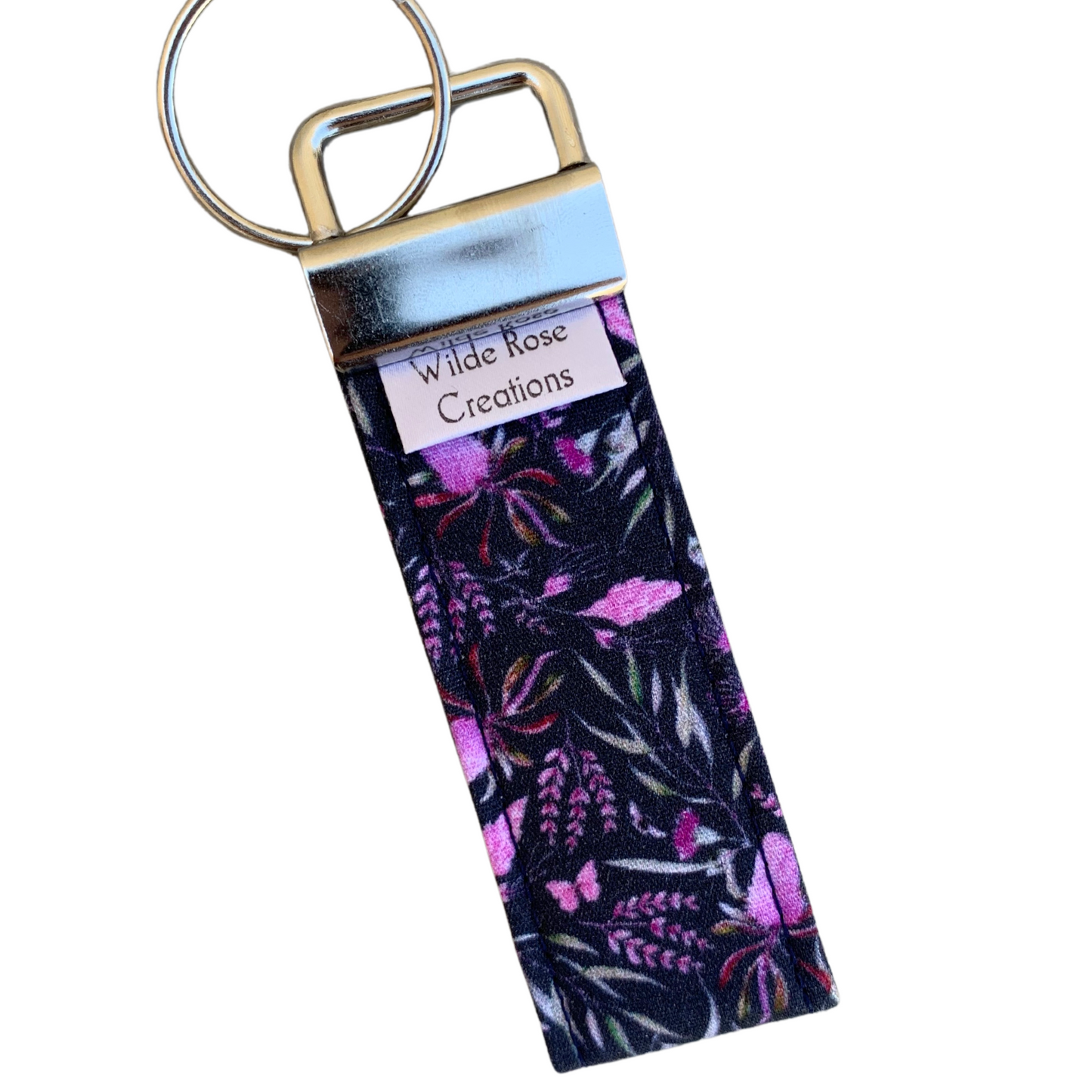 Purple Banksia Keyring