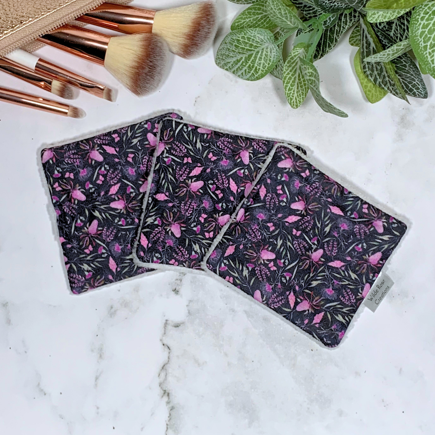 Purple Banksia Makeup Wipes 3pk