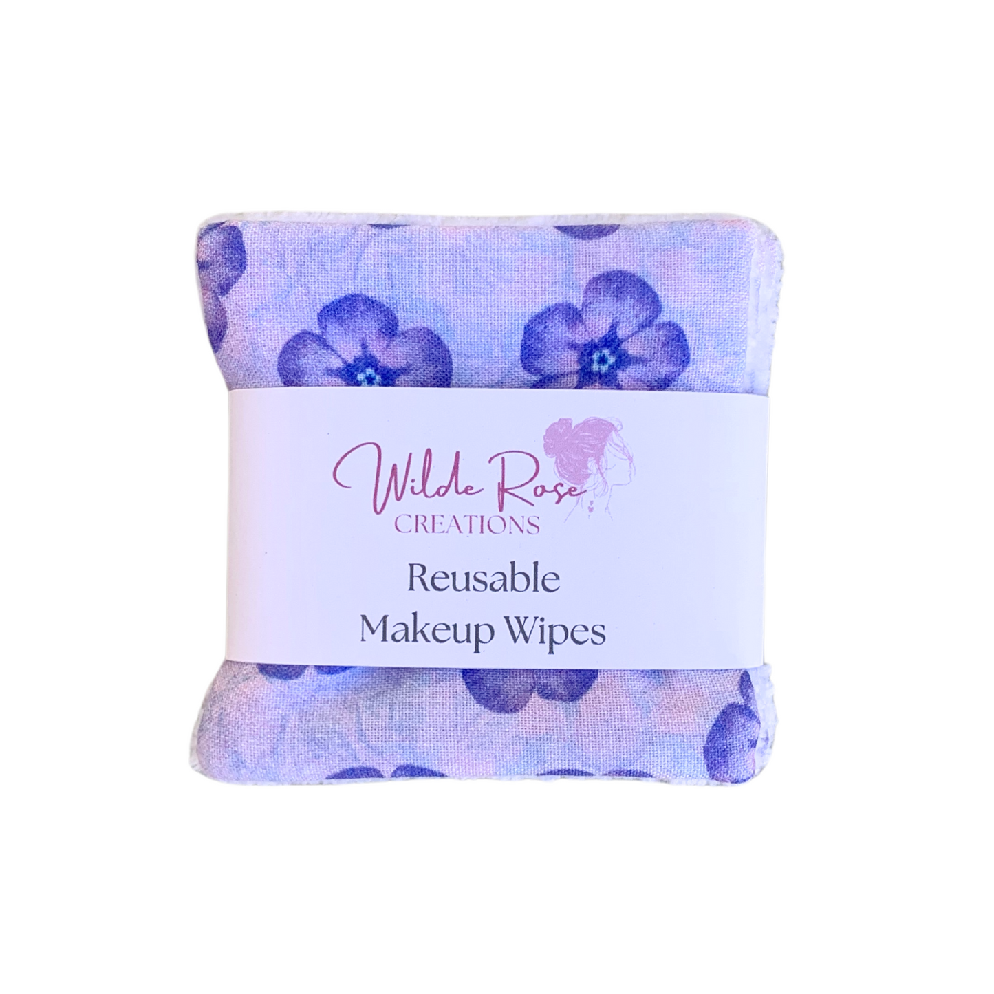 Purple Frangipani Makeup Wipes - 3pk