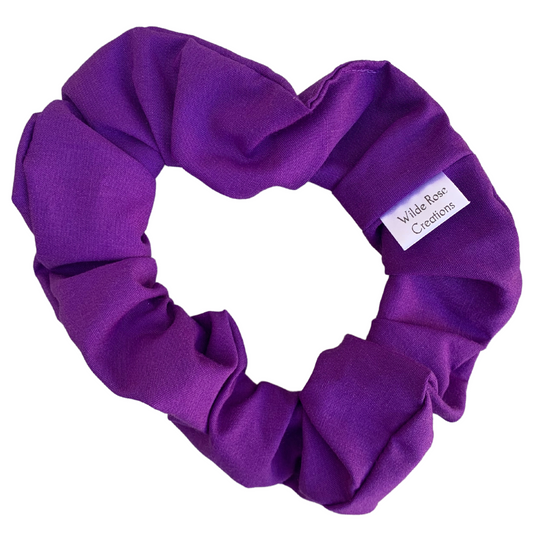 Purple Scrunchie