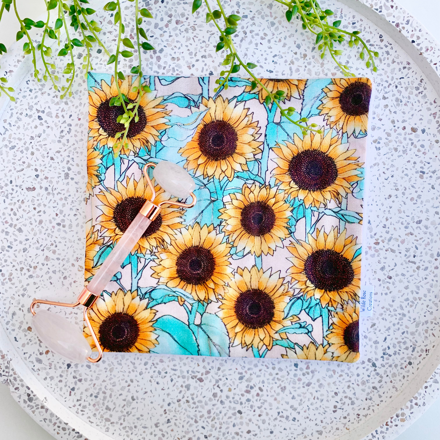 Sunflower Face Washer