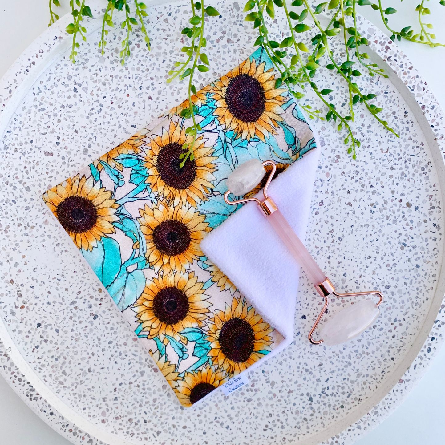 Sunflower Face Washer