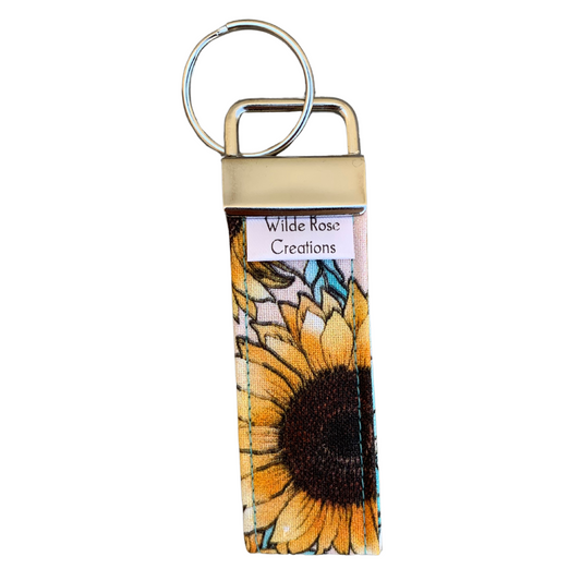 Sunflower Keyring