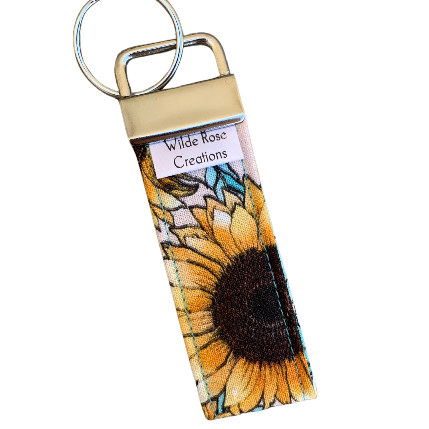 Sunflower Keyring