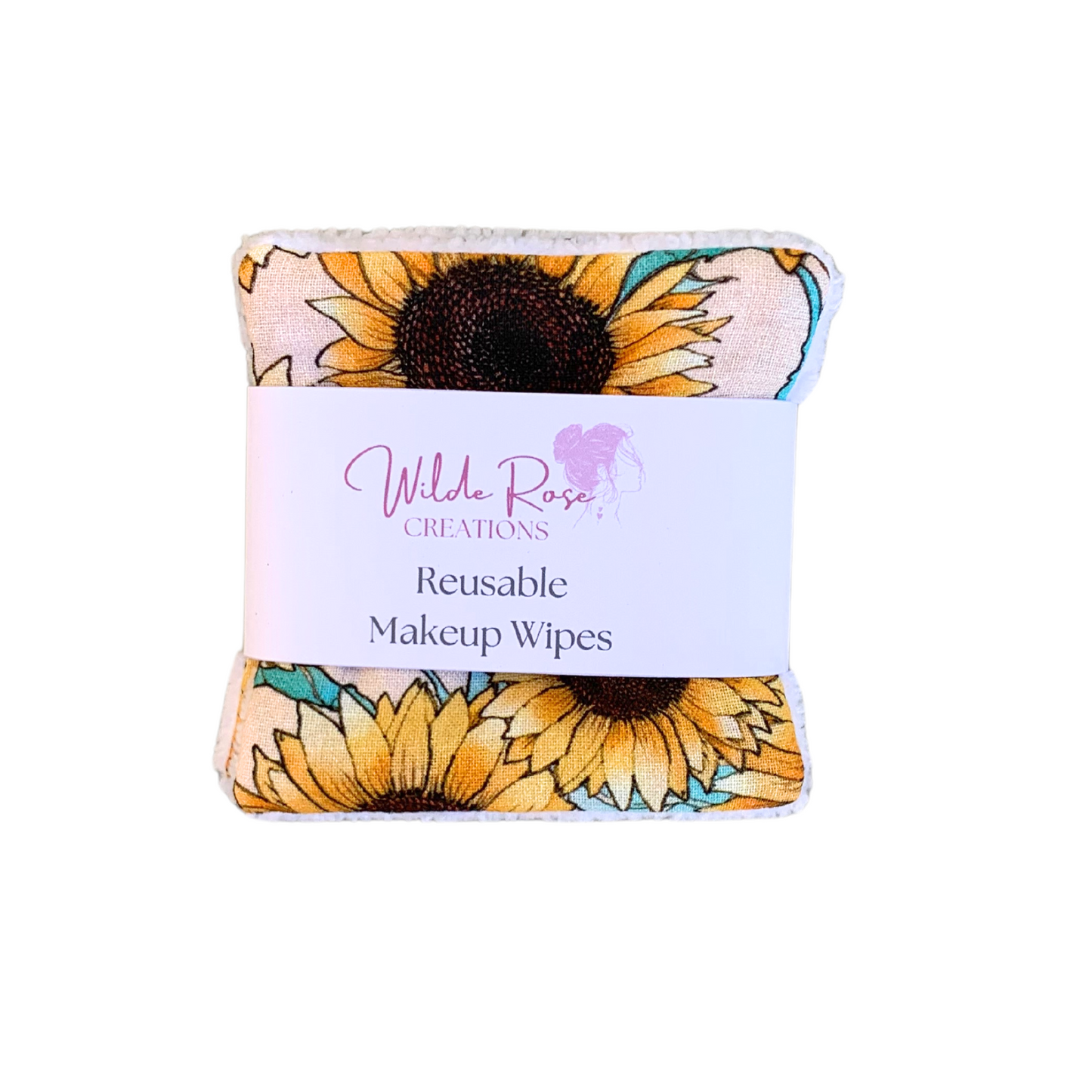 Sunflower Makeup Wipes - 3pk