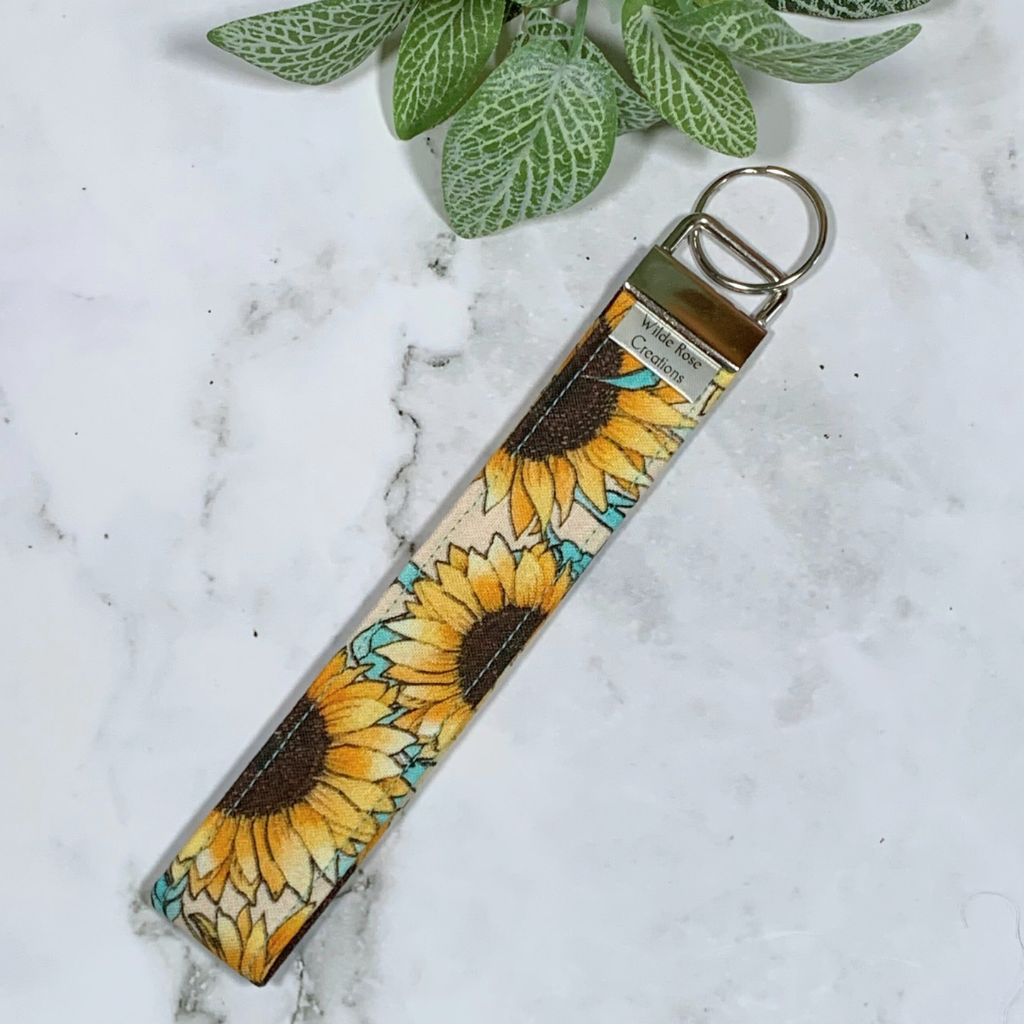 Sunflower Wristlet