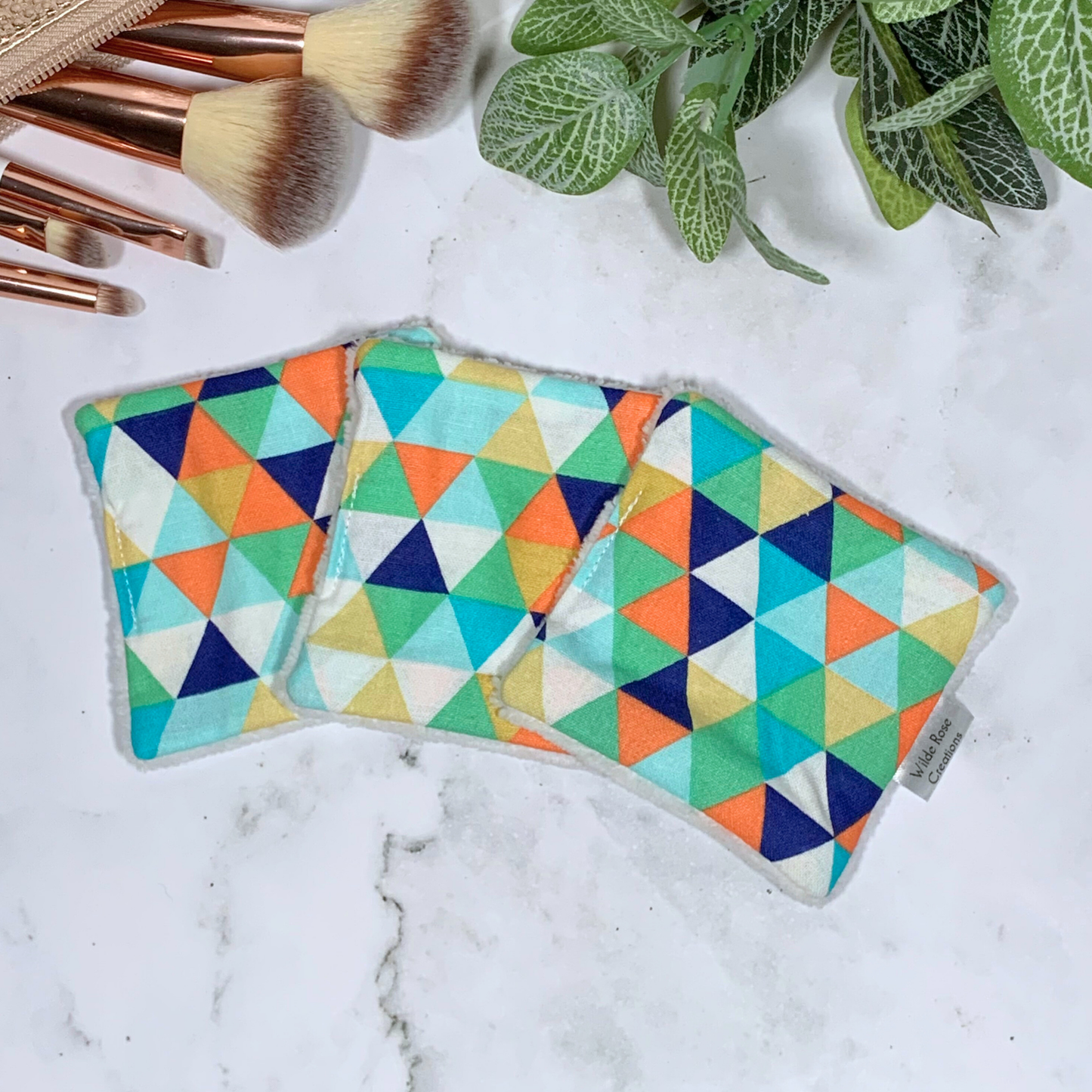 Triangles Makeup Wipes 3pk