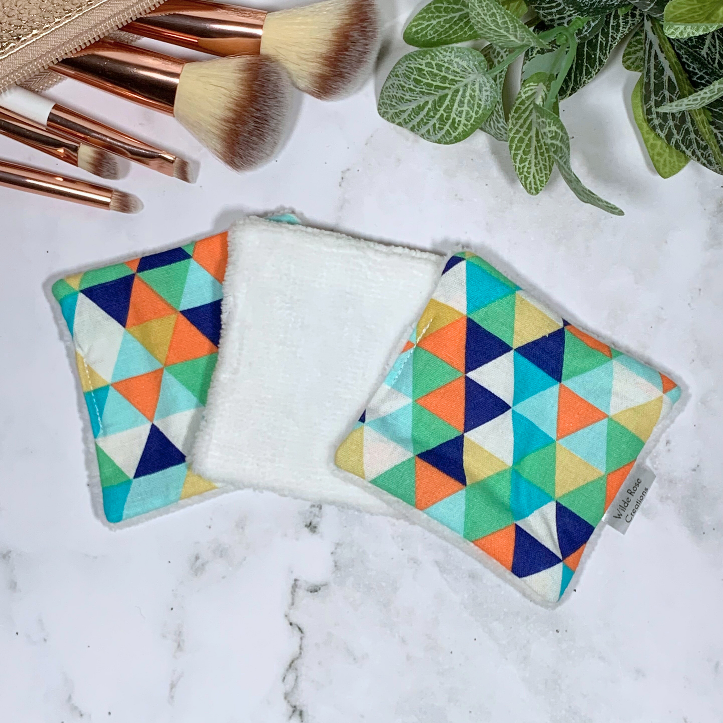 Triangles Makeup Wipes 3pk