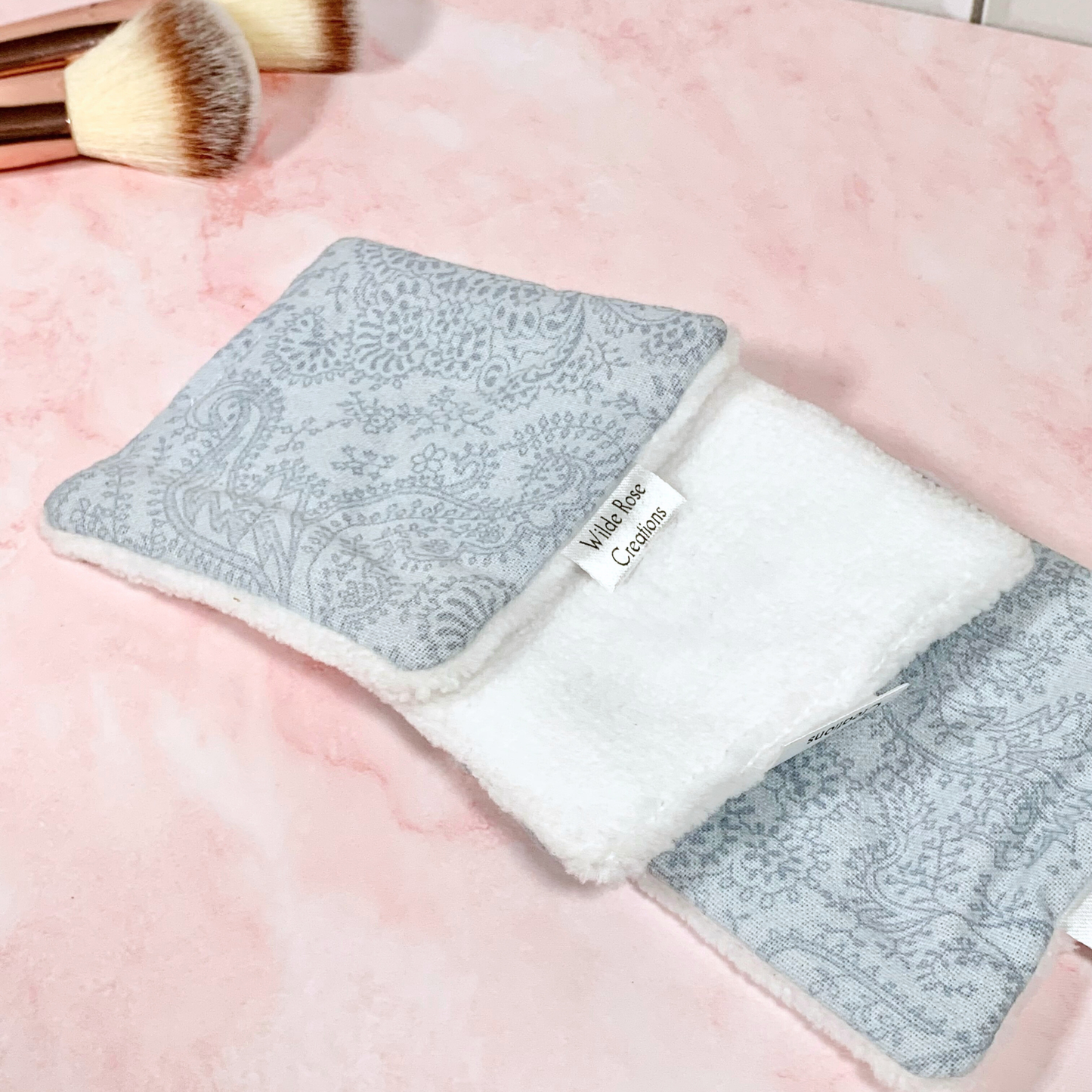 Vintage Grey Makeup Wipes 3pk