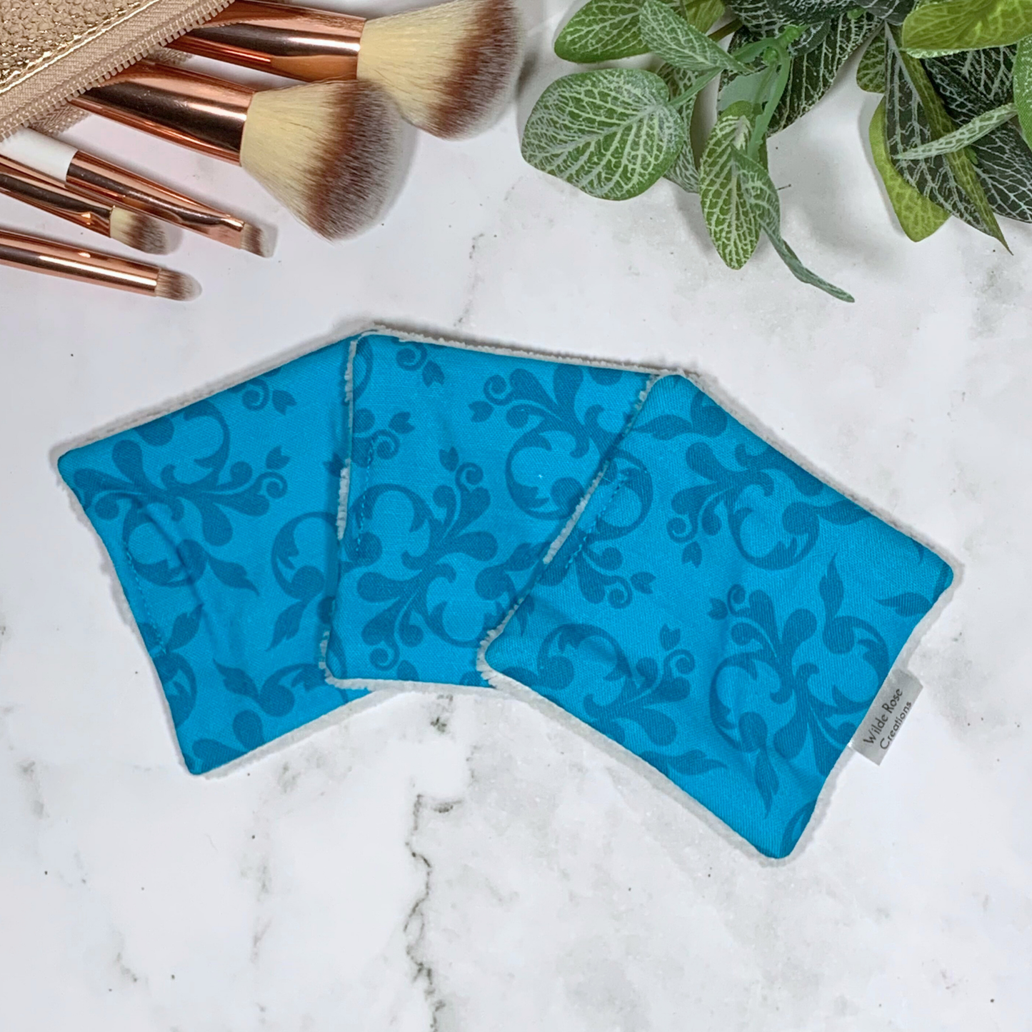 Vintage Print Makeup Wipes 3pk