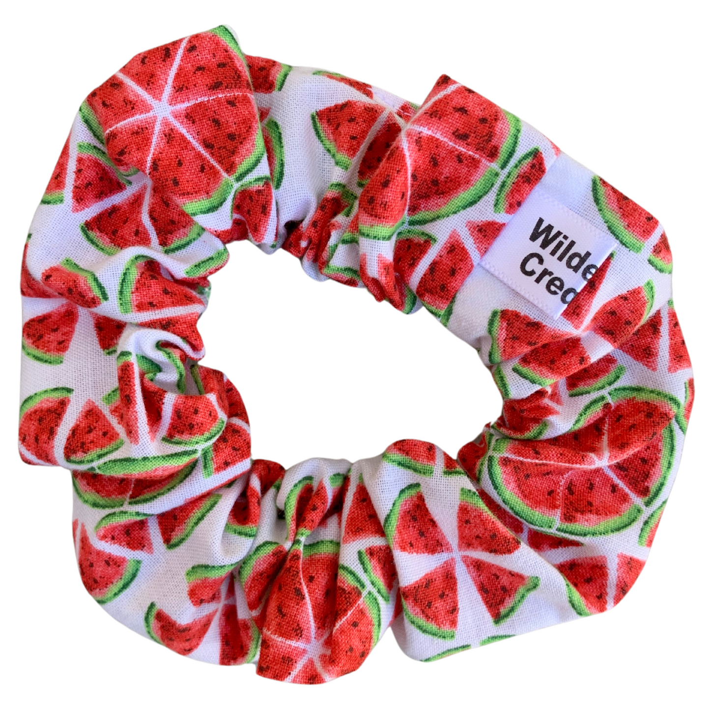 Vintage Watermelon Scrunchie