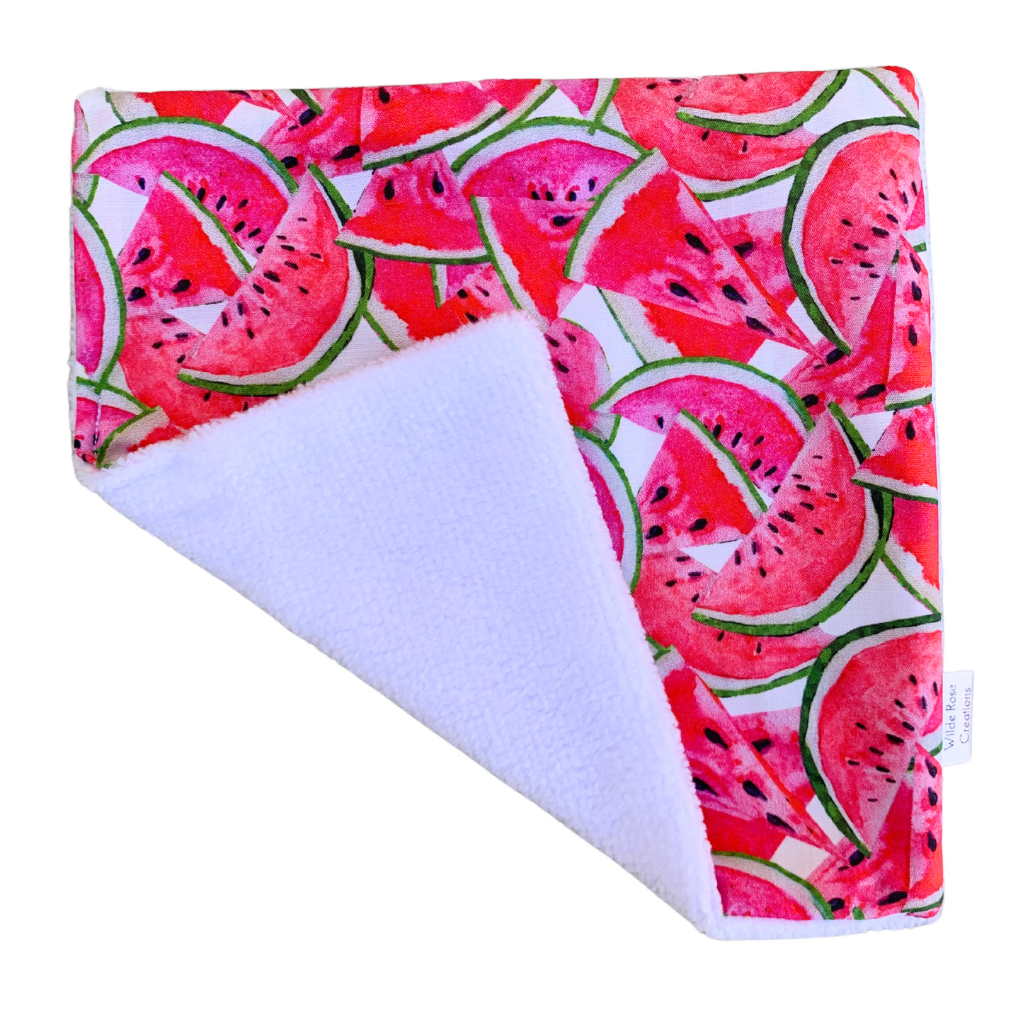 Watermelon Print Face Washer