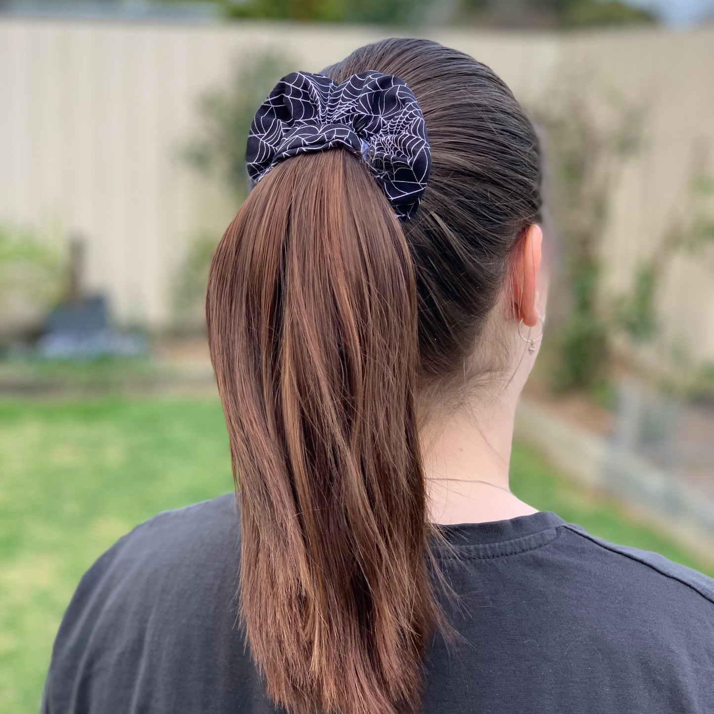 Halloween Web Scrunchie