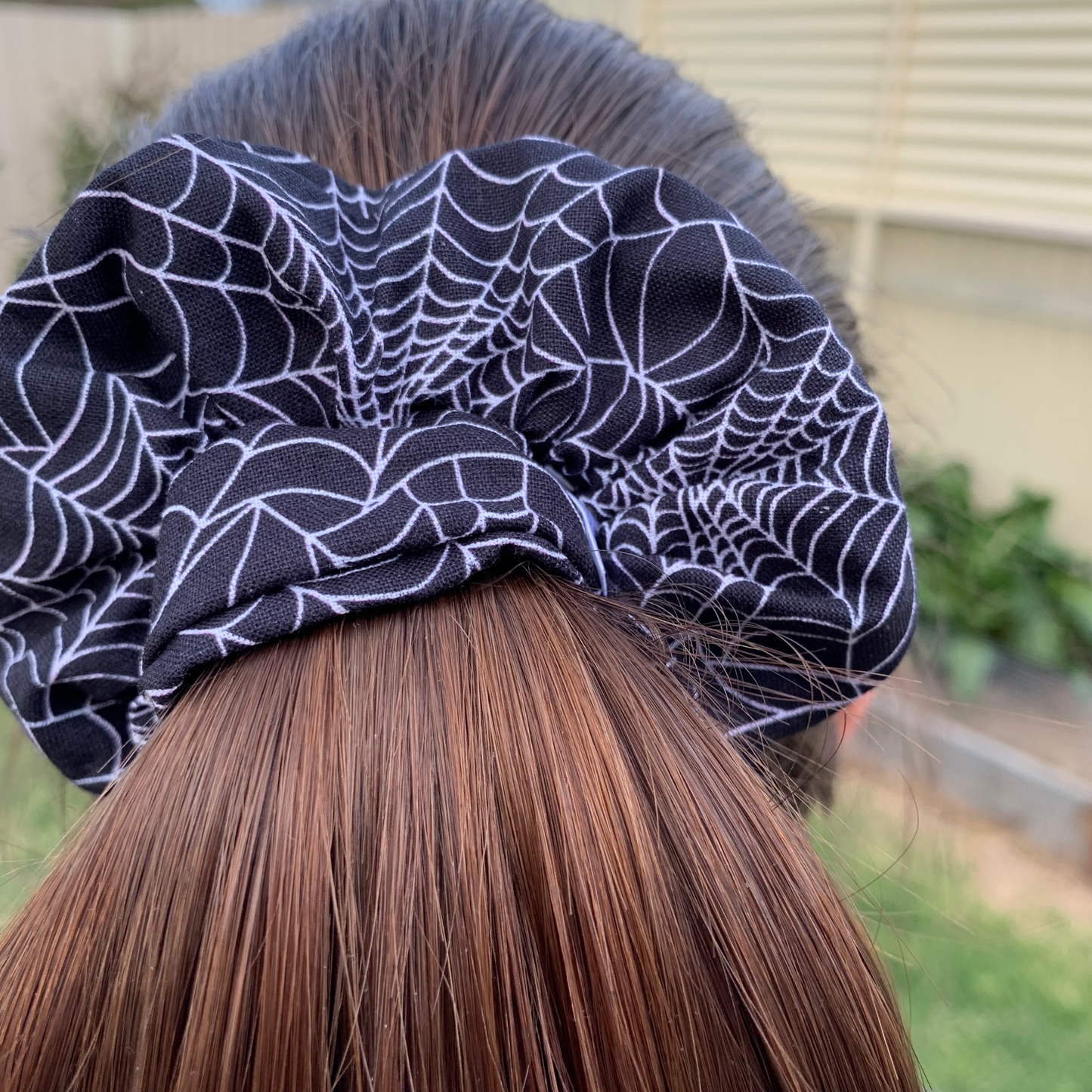 Halloween Web Scrunchie