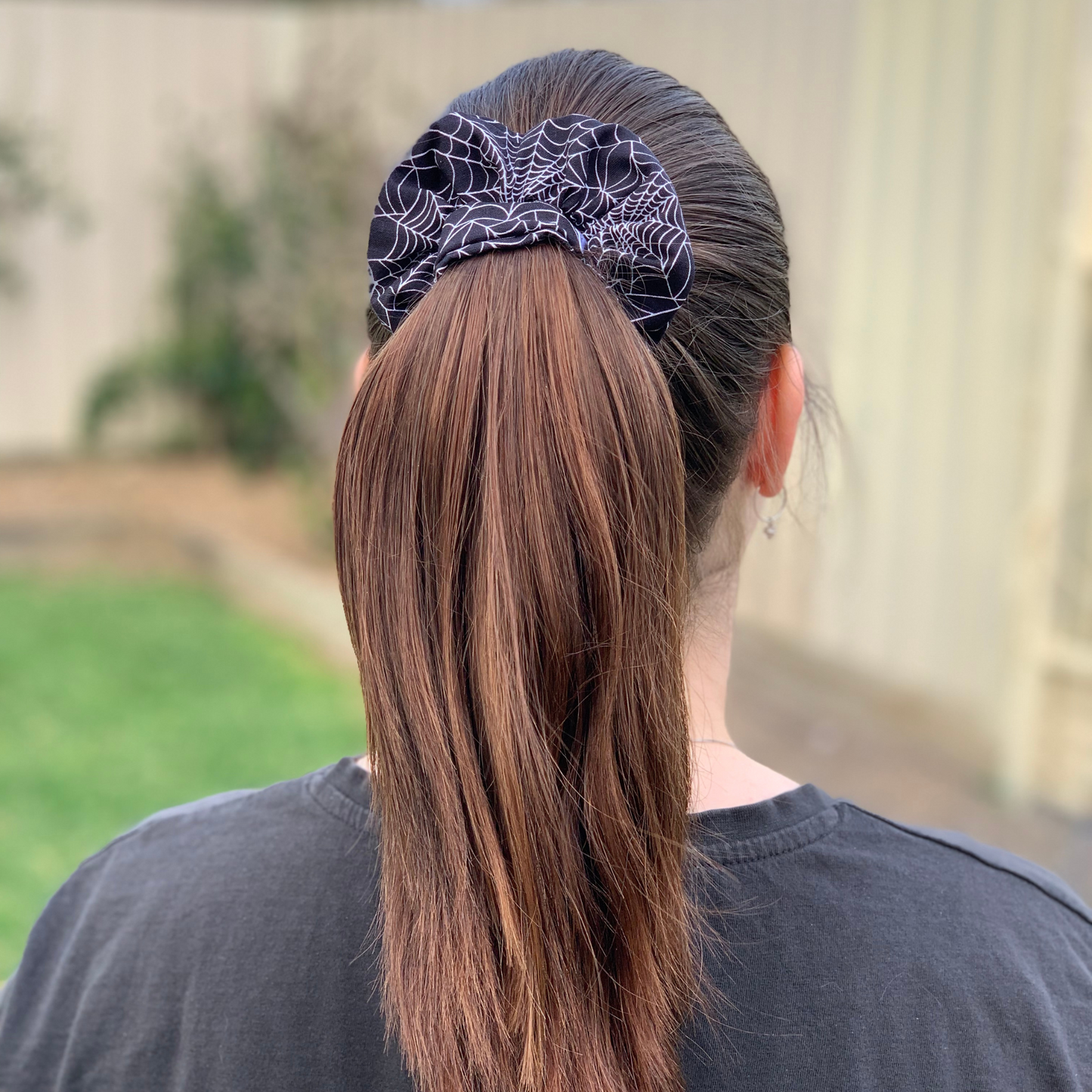 Halloween Web Scrunchie