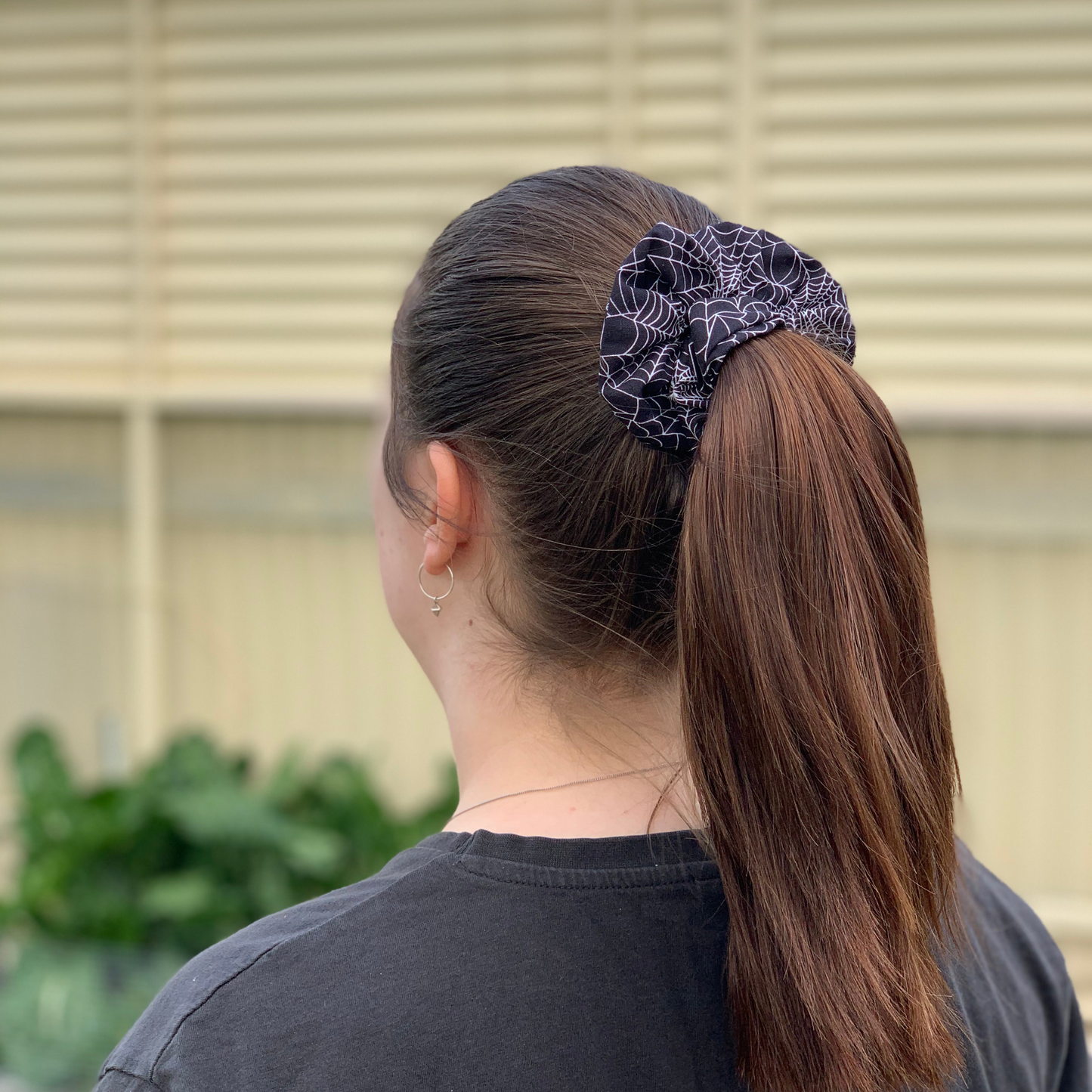 Halloween Web Scrunchie