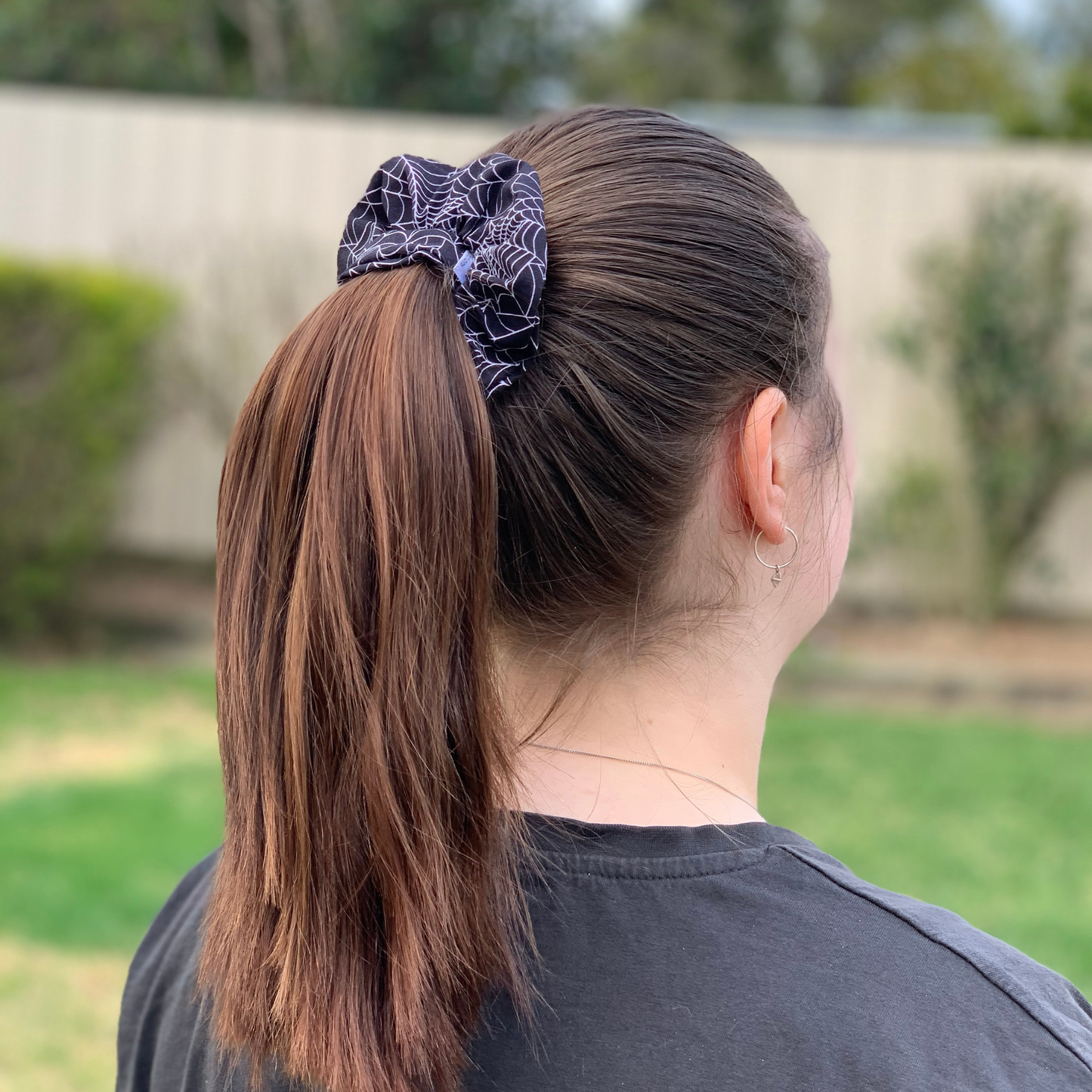 Halloween Web Scrunchie