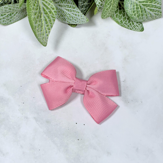 Wild Rose Small Bow Hair Clip